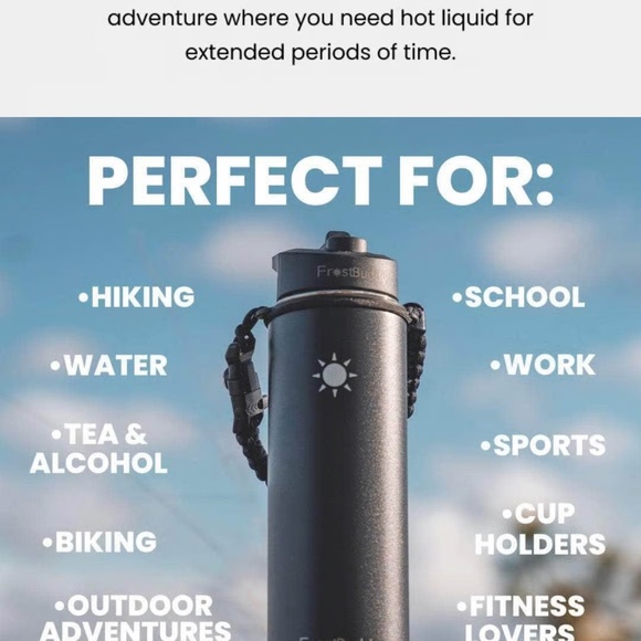 RARE❣️❣️~FrostBuddy Sports Buddy 40oz SS Insulated Tumbler~NEW IN BOX❣️❣️ - Picture 13 of 15